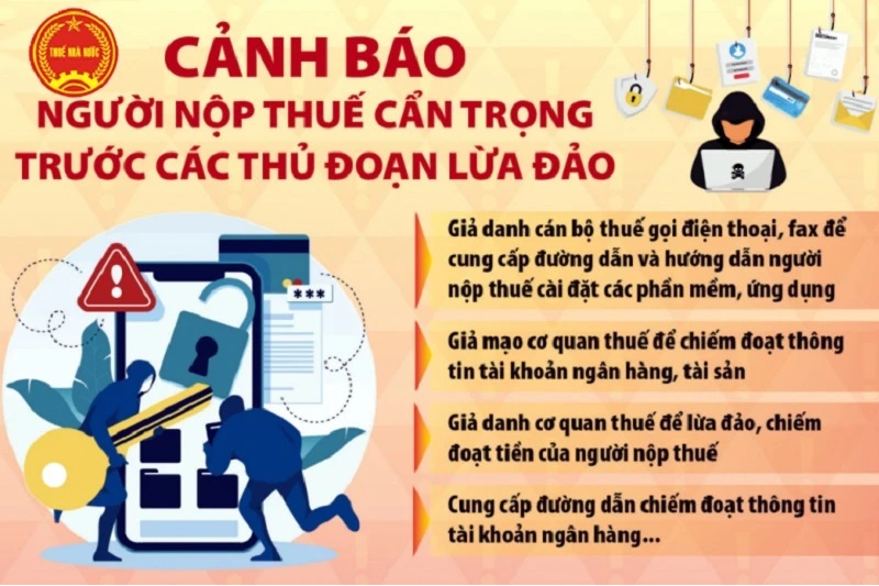 Người dân cảnh giác chiêu trò mạo danh lãnh đạo Cục Thuế và làm giả hồ sơ để trục lợi