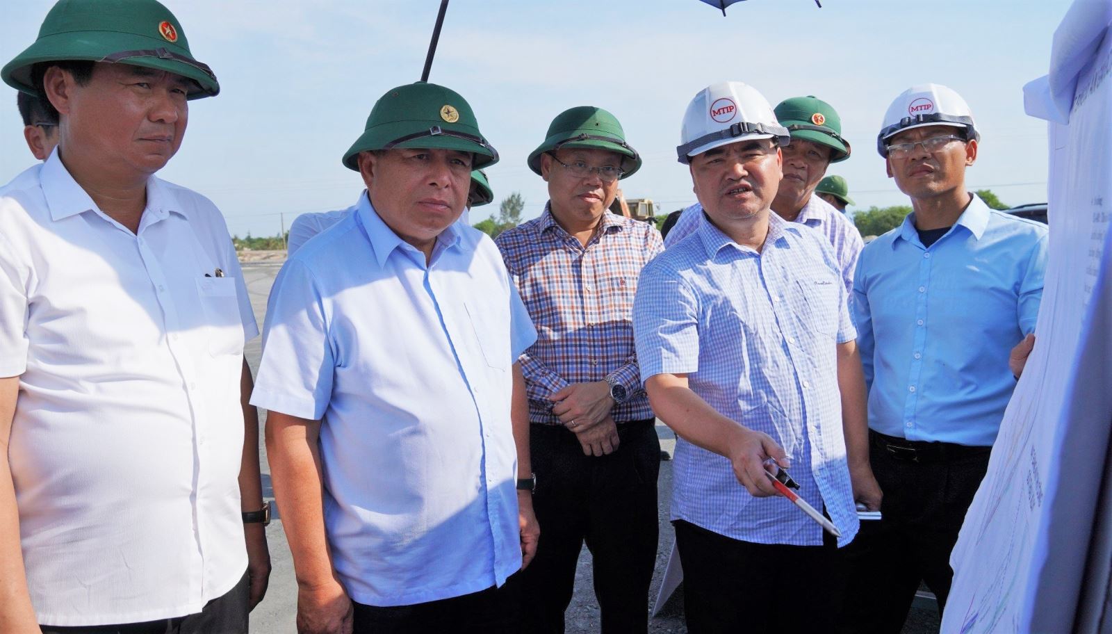 Đoàn công tác của Bộ Kế hoạch và Đầu tư kiểm tra các dự án trọng điểm tại Quảng Trị