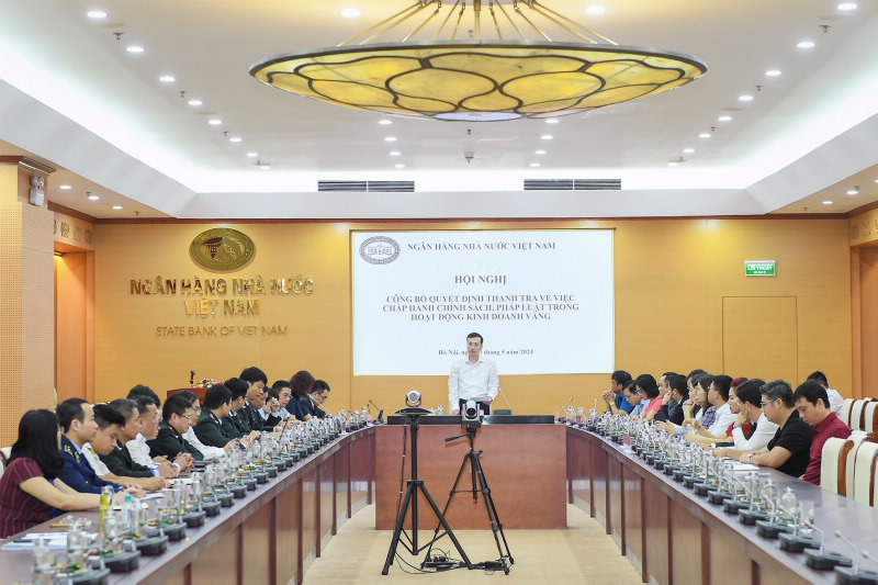 Ngân hàng nhà nước thanh tra hàng loạt doanh nghiệp kinh doanh vàng