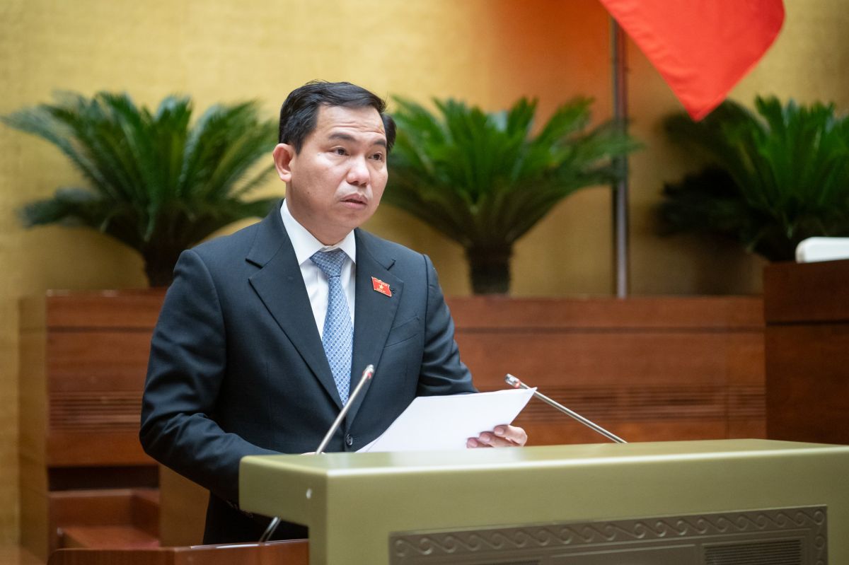 Chủ nhiệm Ủy ban Tài chính, Ngân sách của Quốc hội Lê Quang Mạnh.