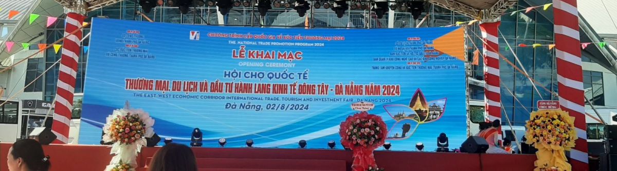 Lễ khai mạc Hội chợ EWEC - Đà Nẵng 2024 diễn ra tại Đà Nẵng