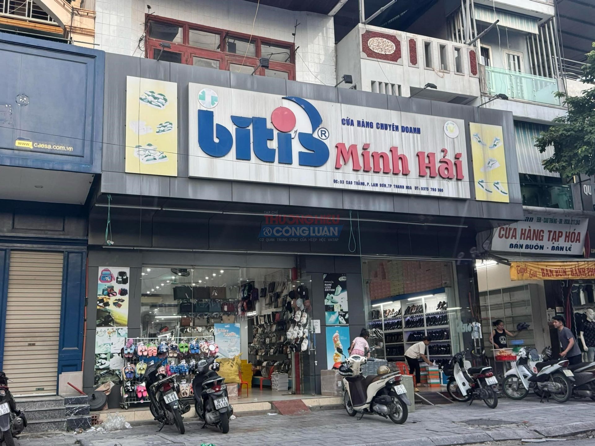 Cửa hàng Bitis Minh Hải kinh doanh nhiều hàng hóa có dấu hiệu không rõ nguồn gốc xuất xứ