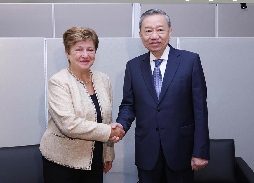 Bà Kristalina Georgieva mong Việt Nam cùng IMF chia sẻ kinh nghiệm, thành công của nền kinh tế với đối tác