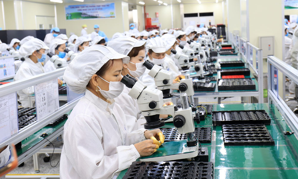 Kim ngạch xuất khẩu trên địa bàn tỉnh Bắc Giang tăng mạnh