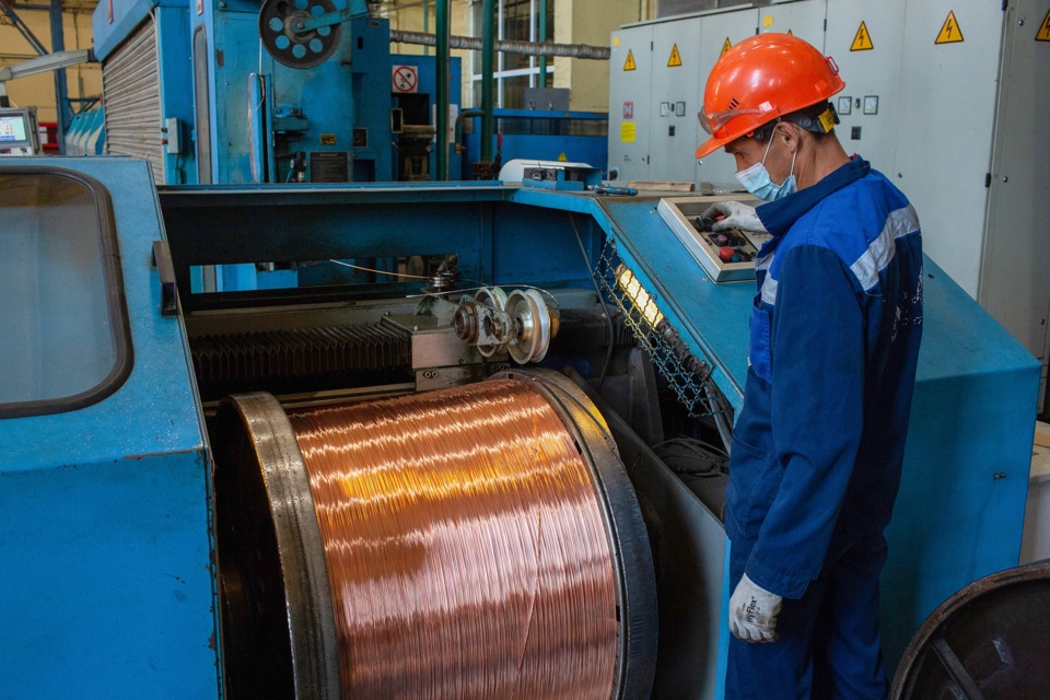 Giá kim loại đồng ngày 4/4: Giảm do lo ngại suy yếu trong nhu cầu tiêu thụ