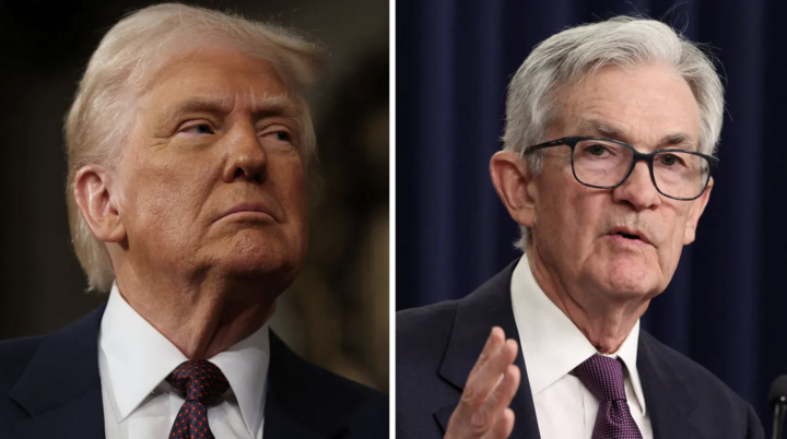 Quan điểm trái ngược của Tổng thống Mỹ Donald Trump và Chủ tịch Fed về lãi suất