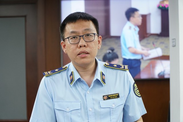 Ông Nguyễn Quang Huy, Phó Chi cục trưởng Chi cục Quản lý thị trường TPHCM