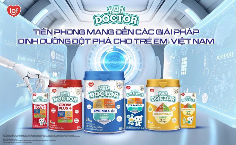 Kun Doctor dạng bột được nhập nguyên lon từ New Zealand, dạng nước được nghiên cứu và phát triển lâm sàng bởi Viện Y học ứng dụng Việt Nam Kun Doctor dạng bột được nhập nguyên lon từ New Zealand, dạng nước được nghiên cứu và phát triển lâm sàng bởi Viện Y học ứng dụng Việt Nam