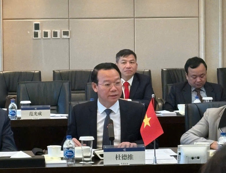 Chuyến công tác của Bộ trưởng Đỗ Đức Duy đánh dấu bước tiến quan trọng trong quan hệ hợp tác trong lĩnh vực nông, lâm, thủy sản của Việt Nam – Trung Quốc - Ảnh: Bộ NN&MT
