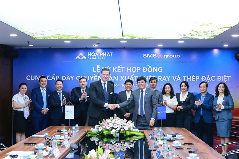 Hòa Phát xuất xưởng thép ray cho đường sắt cao tốc ngay đầu năm 2027