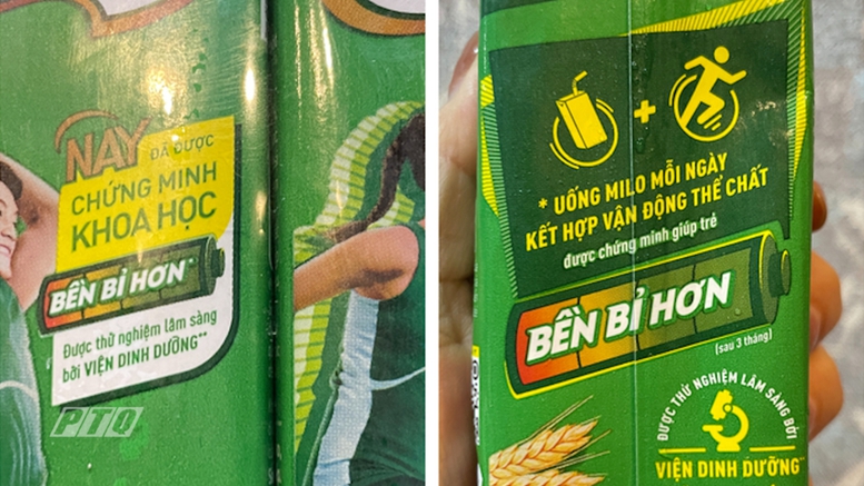 Sản phẩm sữa lúa mạch Nestlé Milo đảm bảo các chỉ tiêu an toàn