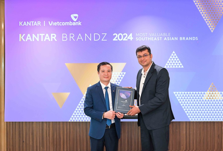 Vietcombank vào Top 30 thương hiệu giá trị nhất Đông Nam Á