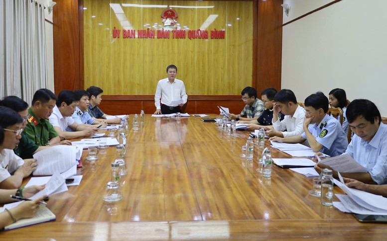 Quảng Bình họp đánh giá đợt cao điểm đấu tranh chống buôn lậu, hàng giả - Ảnh: VGP/Lưu Hương Quảng Bình họp đánh giá đợt cao điểm đấu tranh chống buôn lậu, hàng giả - Ảnh: VGP/Lưu Hương