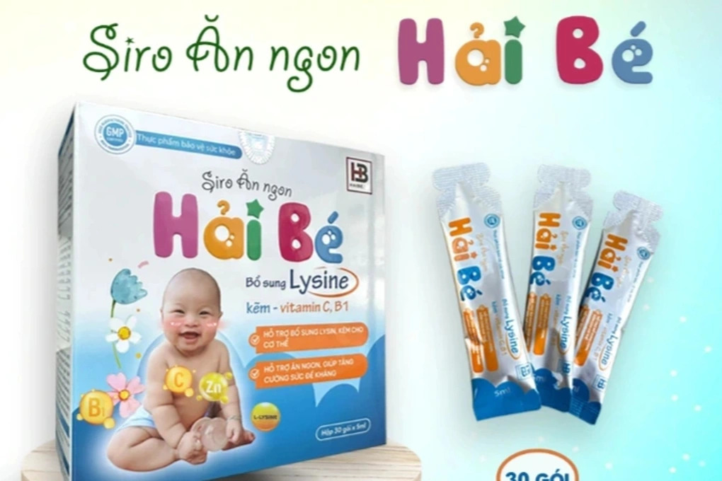 Cục An toàn thực phẩm khuyến cáo không nên sử dụng Siro ăn ngon Hải Bé