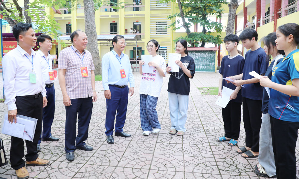 Gần 24,1 nghìn thí sinh Bắc Giang bước vào kỳ thi tốt nghiệp THPT