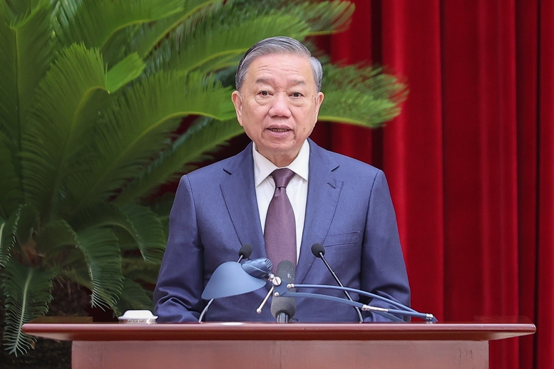 Toàn văn phát biểu khai mạc của Tổng Bí thư Tô Lâm tại Hội nghị Trung ương 12 Khóa XIII