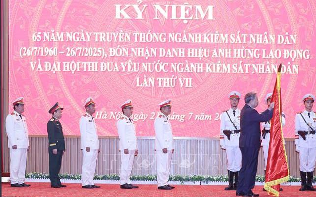 Tổng Bí thư Tô Lâm: Ngành kiểm sát nhân dân góp phần kiến tạo xã hội kỷ cương, công bằng, dân chủ, văn minh