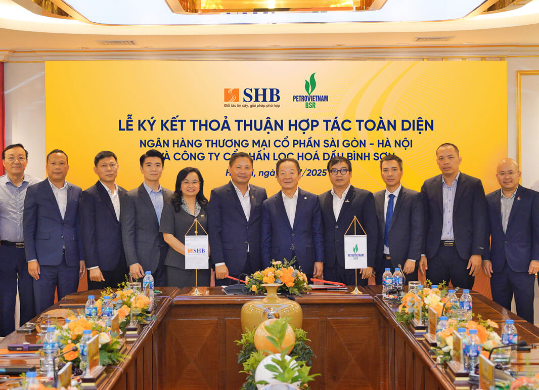 SHB hợp tác toàn diện với CTCP Lọc hóa dầu Bình Sơn