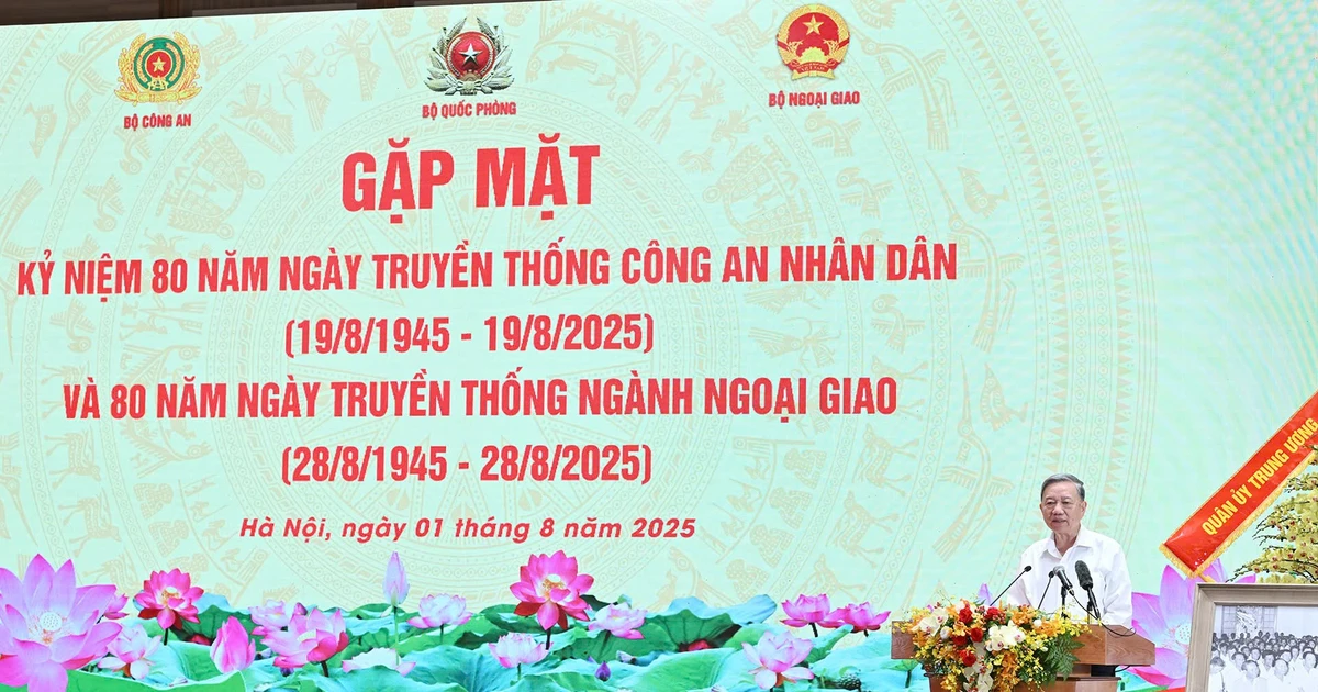 Tổng Bí thư Tô Lâm gặp mặt đại biểu các Bộ Quốc phòng, Bộ Công an, Bộ Ngoại giao