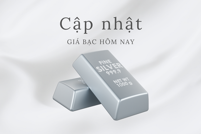 Giá bạc tiếp tục tăng nhẹ: Thị trường chờ đợi báo cáo việc làm Mỹ và tín hiệu từ FED