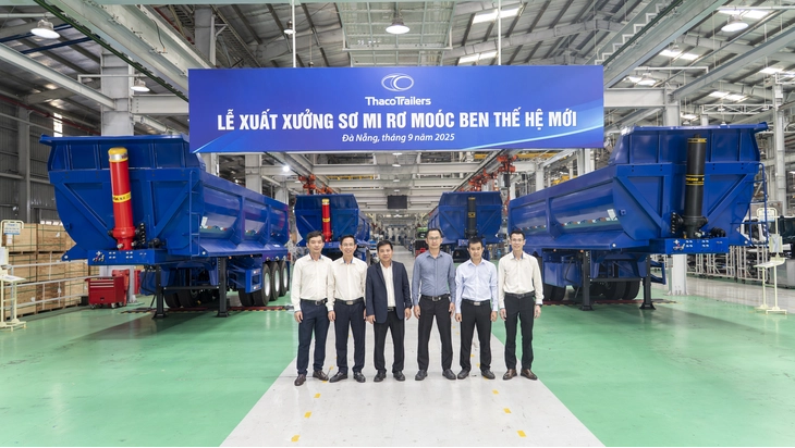 Thaco Trailers giới thiệu sơ mi rơ moóc thế hệ mới