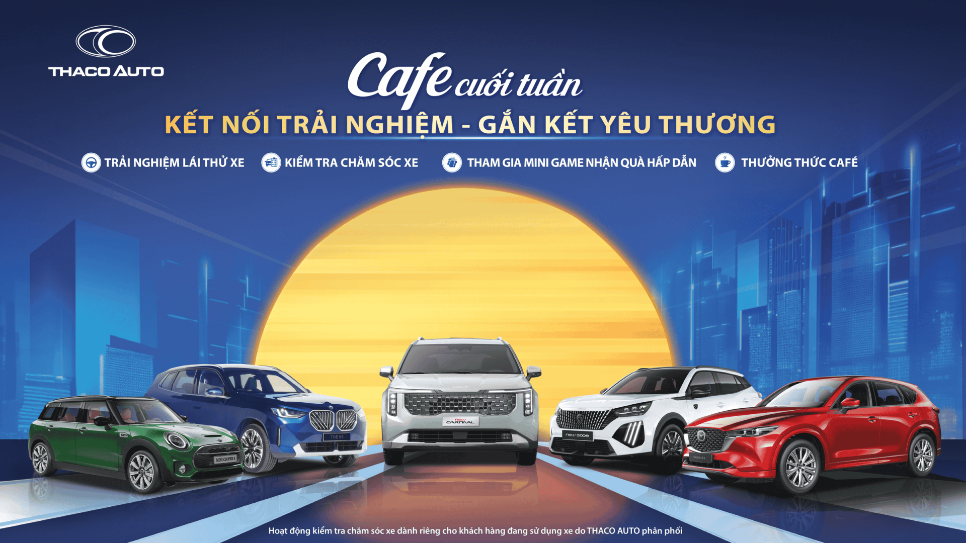 Cafe cuối tuần cùng THACO AUTO: Kết nối trải nghiệm, gắn kết yêu thương mùa Tết đoàn viên