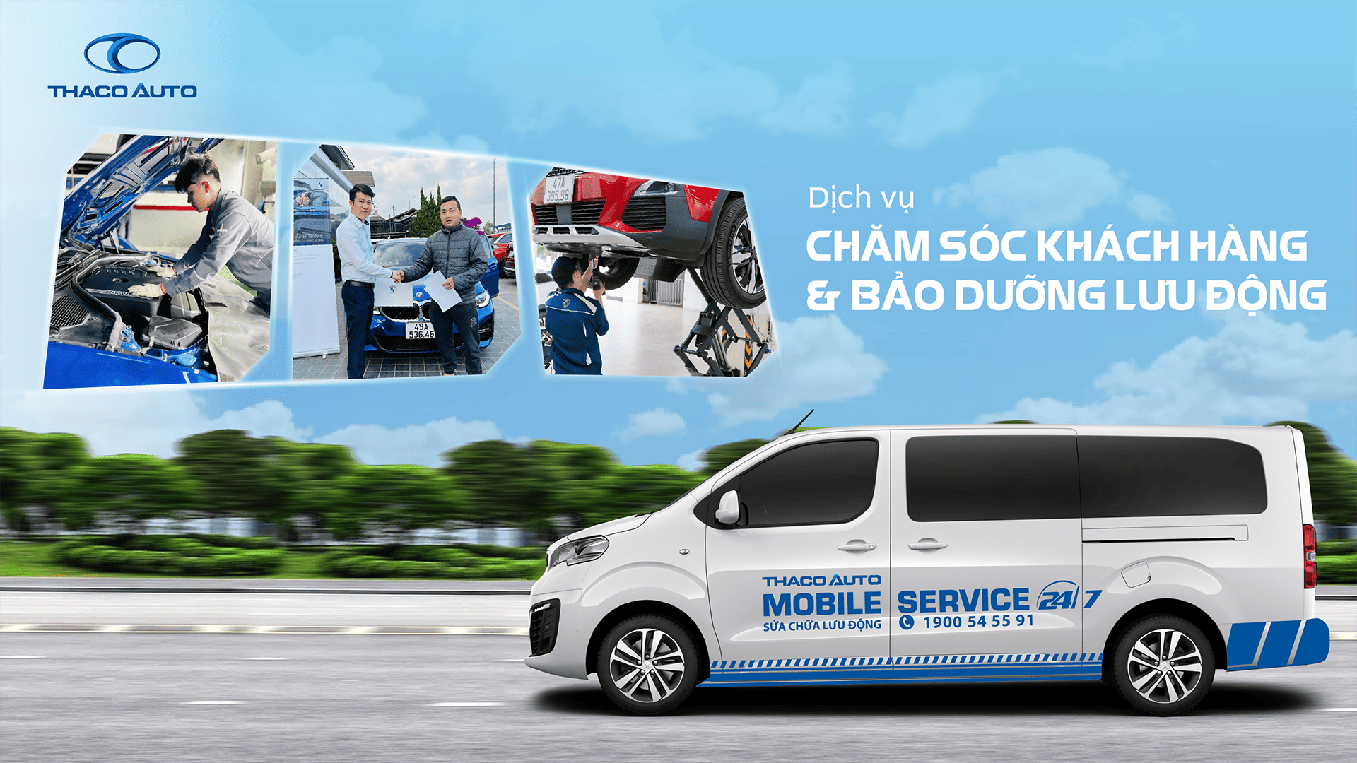 Dịch vụ chăm sóc khách hàng và bảo dưỡng lưu động – An tâm trọn vẹn mọi hành trình