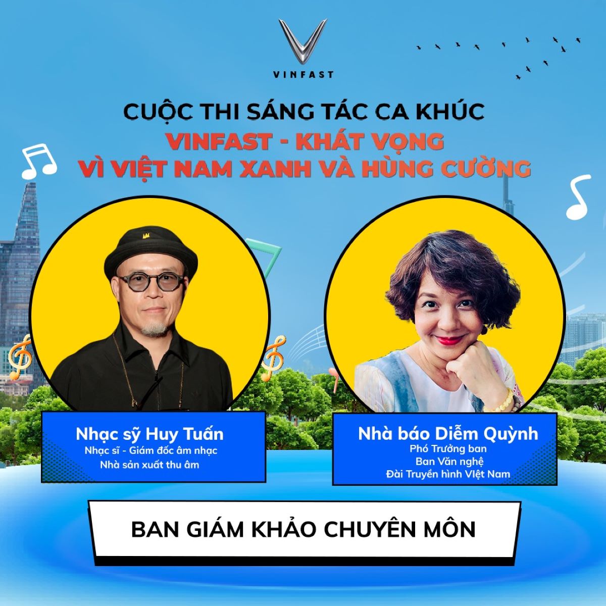 VinFast chuẩn bị vinh danh ca khúc xuất sắc nhất cuộc thi “Khát vọng vì Việt Nam Xanh và Hùng cường”