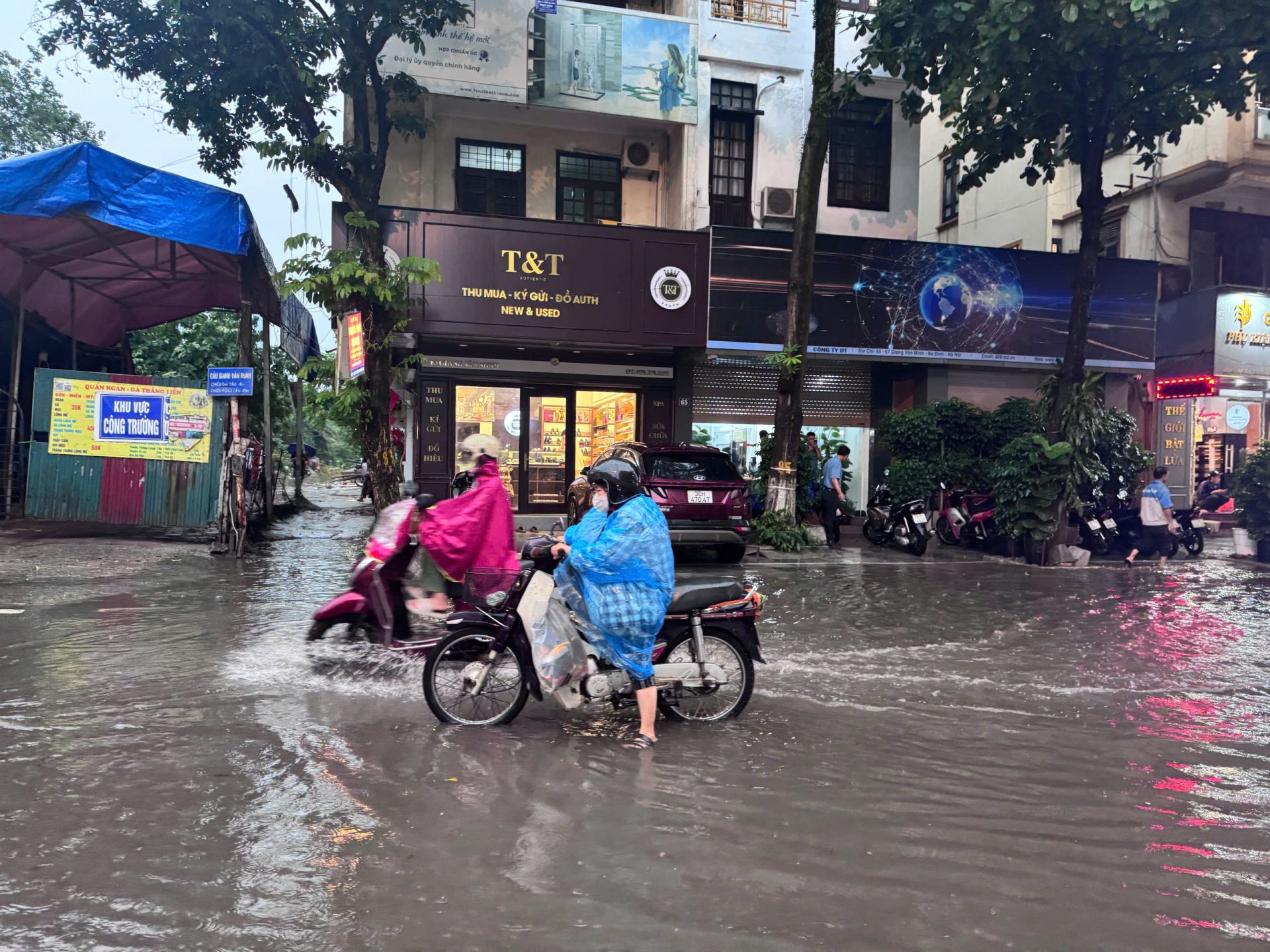 Thời tiết 7/10: Mưa lớn bao trùm miền Bắc và Thanh Hóa, nguy cơ ngập úng