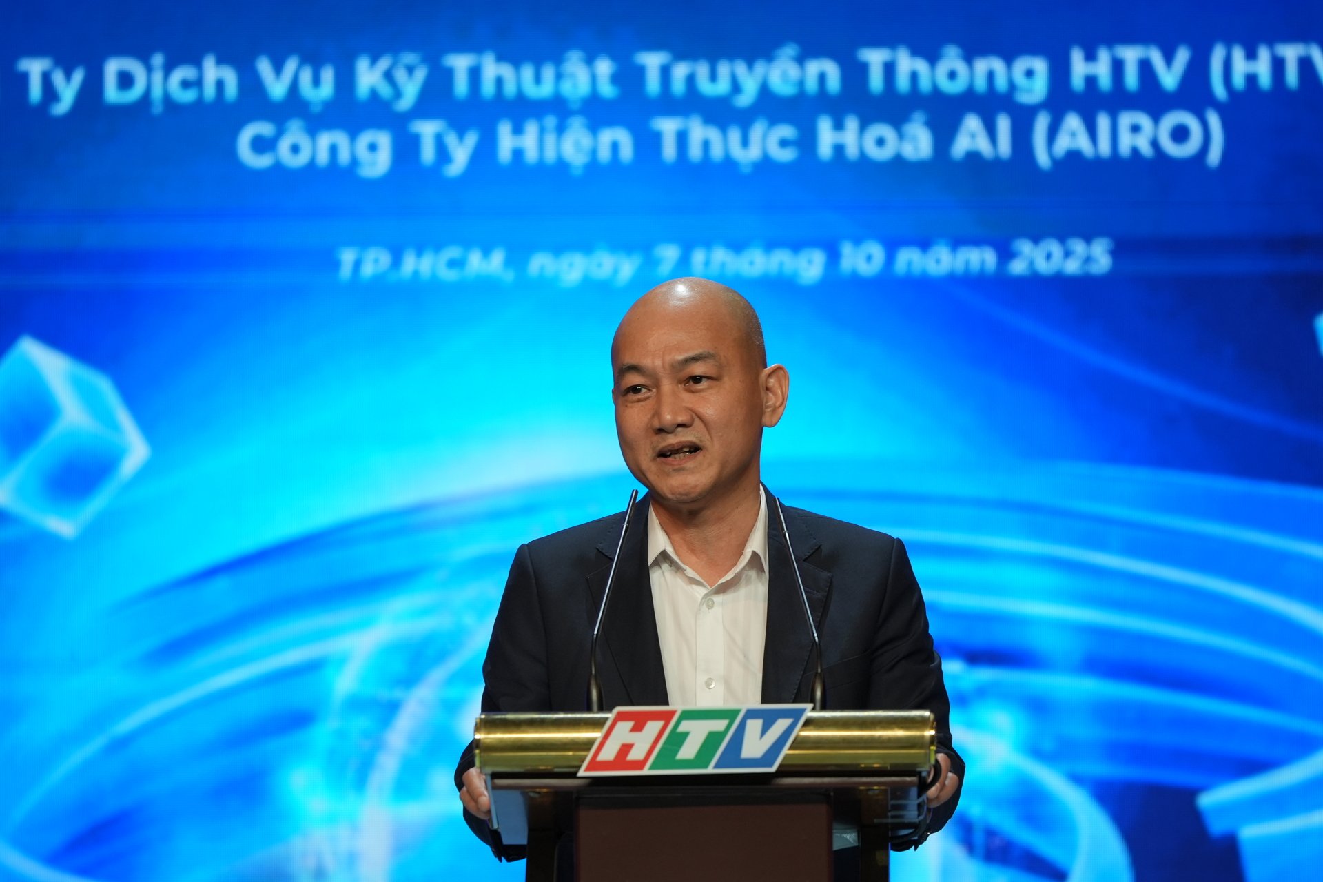 Phó Giám đốc Sở Công Thương TP.HCM - Ông Nguyễn Nguyên Phương phát biểu tại sự kiện