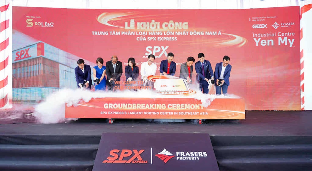 Dự án logistics “khổng lồ” của SPX tại Hưng Yên sắp thành hiện thực. Dự án logistics “khổng lồ” của SPX tại Hưng Yên sắp thành hiện thực.
