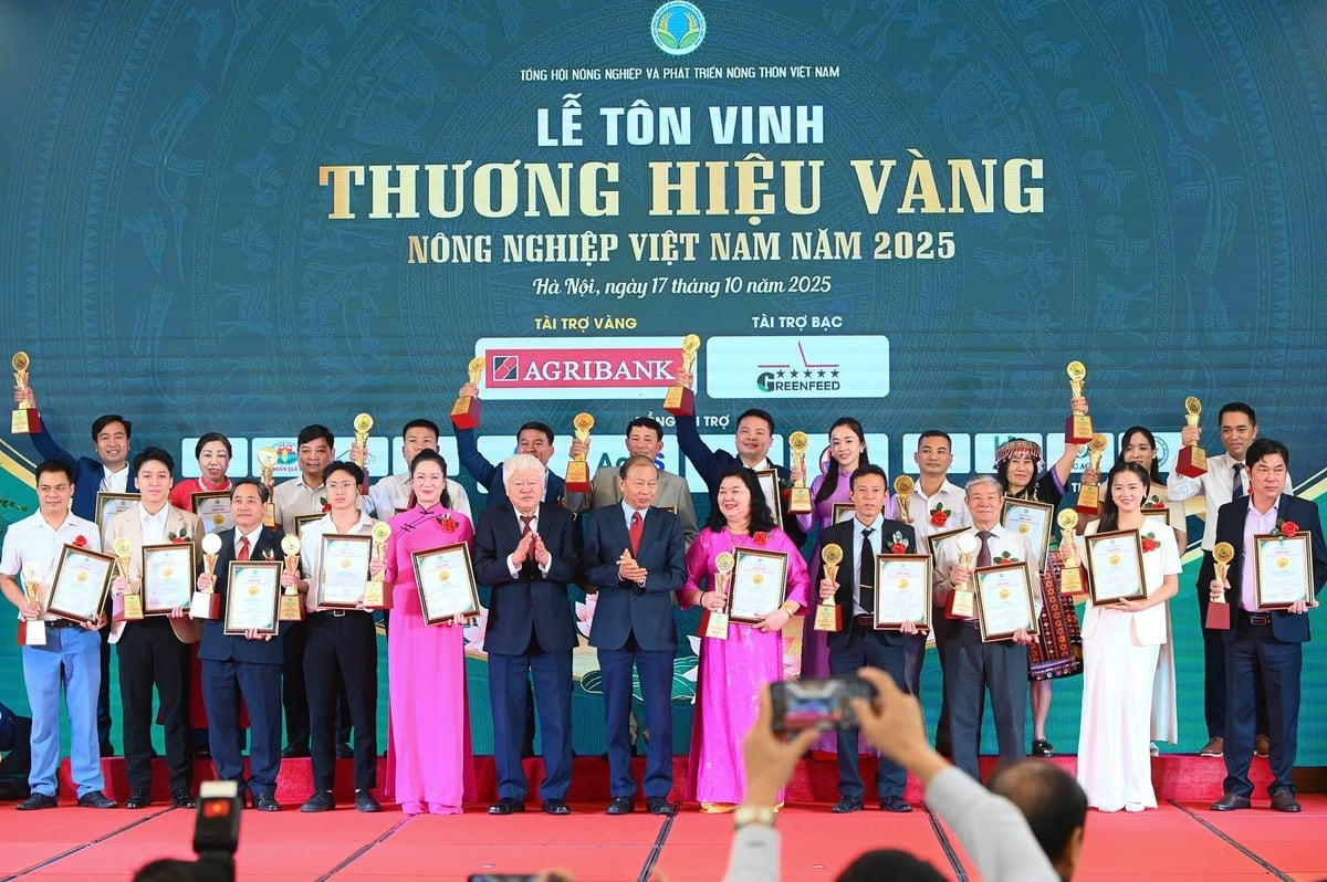 “Thương hiệu Vàng Nông nghiệp Việt Nam 2025” – ghi nhận đóng góp của doanh nghiệp vì nông nghiệp bền vững