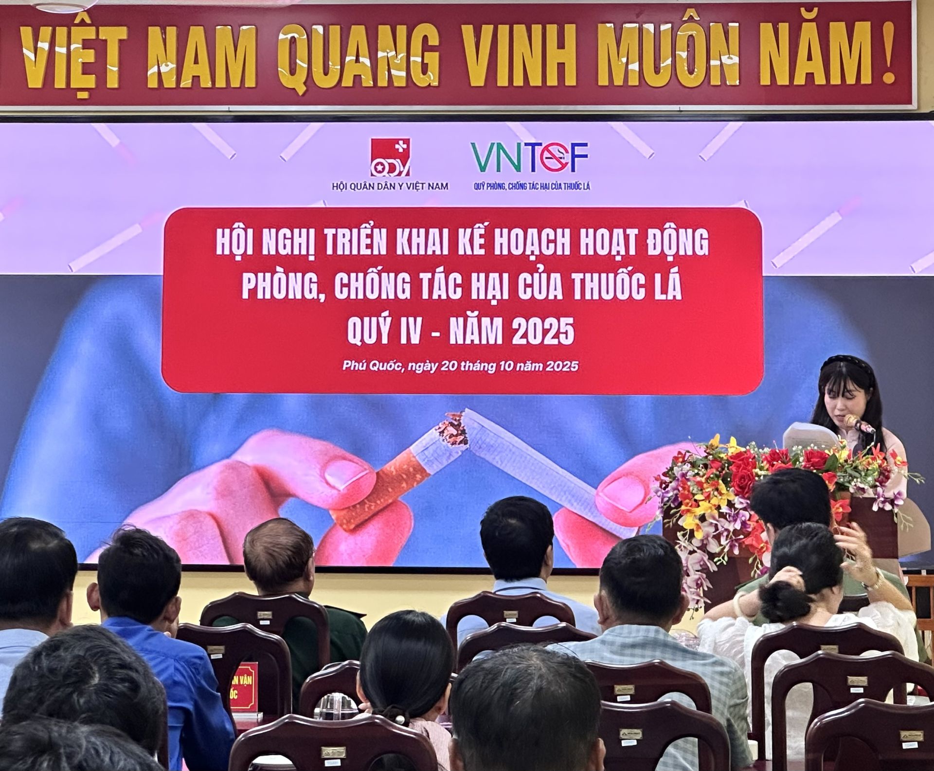 Hội thảo khoa học tại Phú Quốc: Hành động vì sức khỏe tinh thần và môi trường không khói thuốc