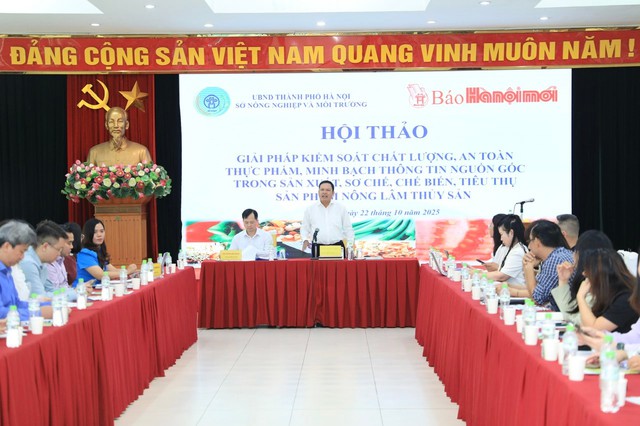 Tìm giải pháp kiểm soát chất lượng an toàn thực phẩm nông lâm thuỷ sản