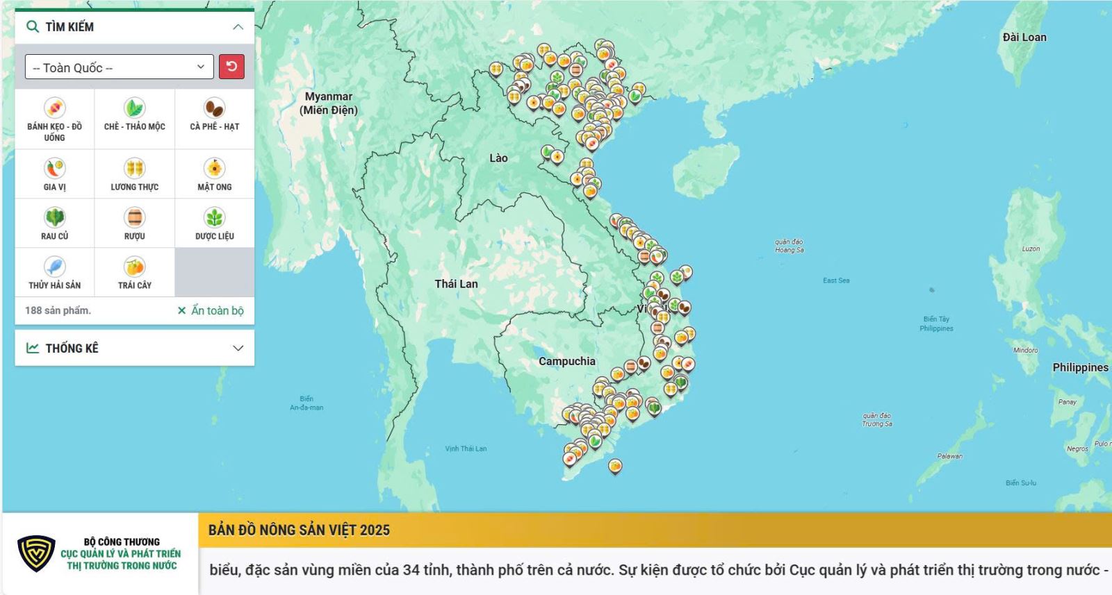 “Bản đồ nông sản Việt” – bước khởi đầu số hóa nông sản quốc gia