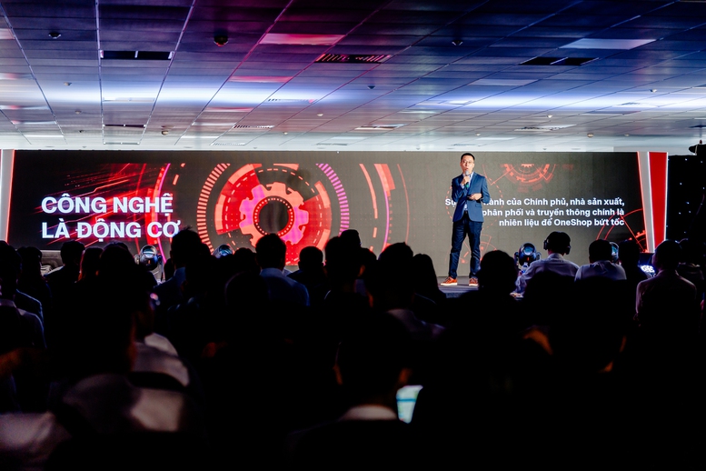 Ông Vũ Đức Tuấn - Giám đốc Công nghệ One Mount Distribution phát biểu