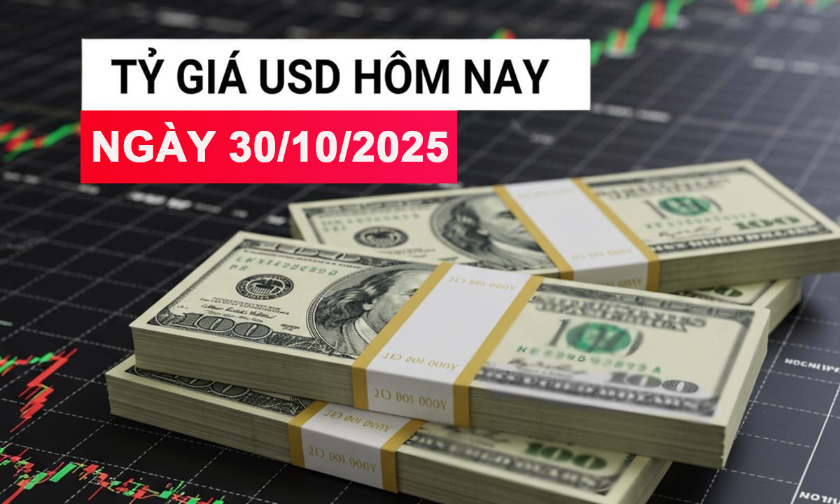 Tỷ giá USD hôm nay 30/10: Ngân hàng giảm nhẹ, “chợ đen” tăng hơn 100 đồng mỗi USD