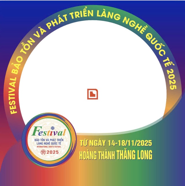 Festival bảo tồn và phát triển làng nghề quốc tế 2025 diễn ra từ ngày 14- 18/11 tại Trung tâm Di sản Hoàng thành Thăng Long. Ảnh: BTC