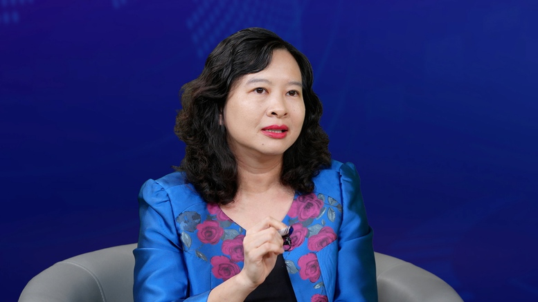 Bà Trịnh Thị Thu Hiền, Phó Cục trưởng Cục Xuất nhập khẩu (Bộ Công Thương): Việc tận dụng ưu đãi Hiệp định Đối tác toàn diện và tiến bộ xuyên Thái Bình Dương (CPTPP) ghi nhận bước tiến lớn - Ảnh: BTC