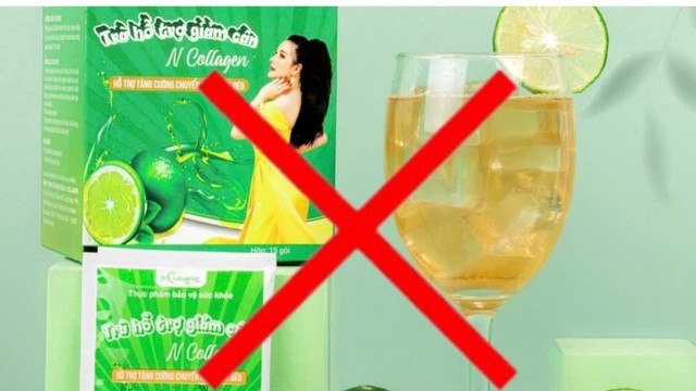 Sở An toàn thực phẩm: Không sử dụng sản phẩm giảm cân do "Ngân Collagen" quảng cáo