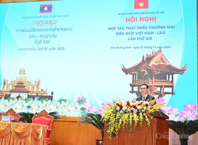 Bộ trưởng Bộ Công Thương Lào Malaythong Kommasith: Thương mại biên giới Việt Nam - Lào không chỉ có ý nghĩa kinh tế, mà còn mang giá trị sâu sắc về chính trị, văn hóa và xã hội