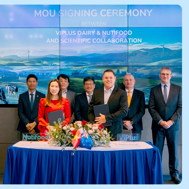 Ngày 8/5/2025, tại Melbourne, Nutifood chính thức ký kết hợp tác chiến lược cùng Viplus Dairy - nhà sản xuất sữa hơn 130 năm tuổi tại vùng Gippsland, Australia, mở ra hành trình mang tinh hoa dinh dưỡng Australia đến gần hơn với người tiêu dùng Việt, thông qua thương hiệu mới: GippsNature