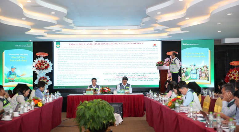 Khuyến nông phải gần dân, sát dân, vì dân là mục tiêu lớn nhất, toàn diện nhất, xuyên suốt - Ảnh: VGP/LS