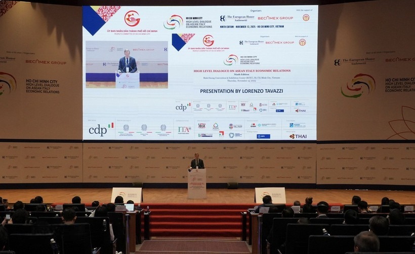 Hơn 500 đại biểu dự Diễn đàn Đối thoại kinh tế ASEAN–Italy tại TP.HCM