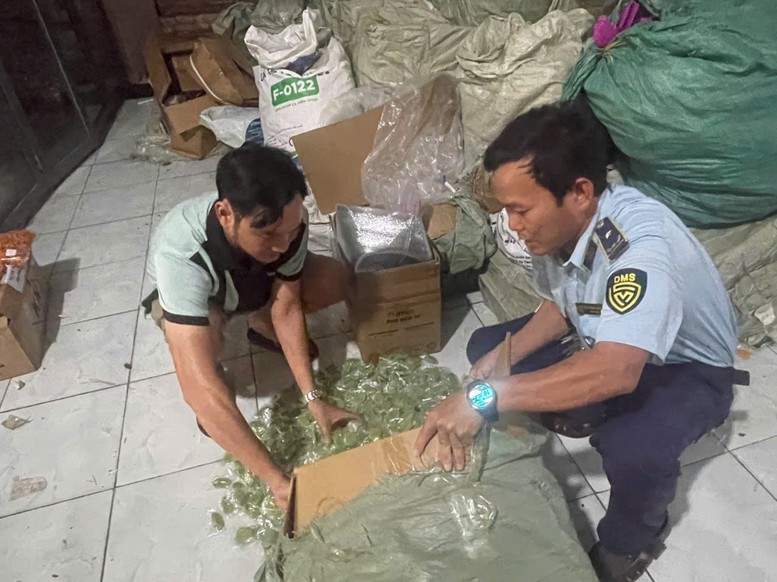 Phát hiện và tạm giữ hơn một tấn bánh kẹo không rõ nguồn gốc, xuất xứ