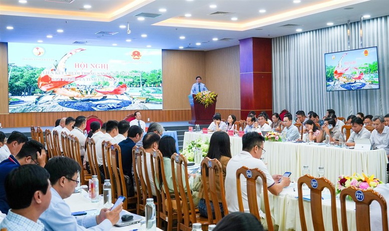 Các đại biểu trong và ngoài nước tham gia hội nghị - Ảnh: VGP/Bích Ngọc