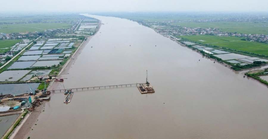 Hà Nội sắp có tuyến cầu vượt sông Đáy