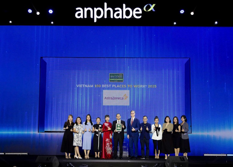 AstraZeneca Việt Nam lần thứ 7 liên tiếp được vinh doanh trong top 100 nơi làm việc tốt nhất Việt Nam
