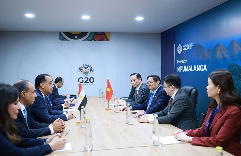 Thủ tướng Mostafa Madbouly mong muốn thông qua hợp tác với nền kinh tế năng động như Việt Nam để kết nối với thị trường ASEAN nhiều tiềm năng - Ảnh: VGP/Nhật Bắc