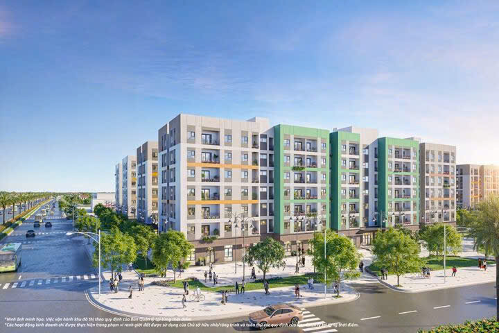 Dự án nhà ở xã hội được Vinhomes khởi công từ đầu năm 2024.